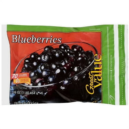 Great Value Frozen Blueberries, 16 oz