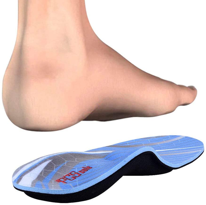 Shoe Insoles Memory Foam Orthotics Arch Pain Relief Support Insert Pad Cushion U 