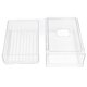 thumbnail image 1 of Contenedor De Almacenamiento De Despensa, Respiraderos Ajustables Transparentes Almacenamiento Refrigerado Contenedores De Refrigerador De Extracción Brillante Para Fiesta De, 1 of 7