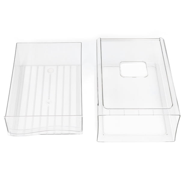 Contenedor De Almacenamiento De Despensa, Respiraderos Ajustables Transparentes Almacenamiento Refrigerado Contenedores De Refrigerador De Extracción Brillante Para Fiesta De