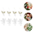 thumbnail image 5 of DRAFIDEEP Christmas Style Angel Shape Hanging Ornaments 8Pcs 9x7x3 in Large, 5 of 7