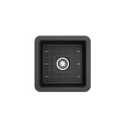 thumbnail image 6 of BOCCHI Sotto Undermount Fireclay 18 in. Single Bowl Kitchen Sink with Protective Bottom Grid and Strainer in Matte Dark Gray, 6 of 6