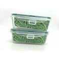 thumbnail image 5 of PlastArt 2205 Fresh Box Rectangle Set, Multi Piece Food Storage Container Set, 3.3 cup, 2 Pack, Clear, 5 of 5