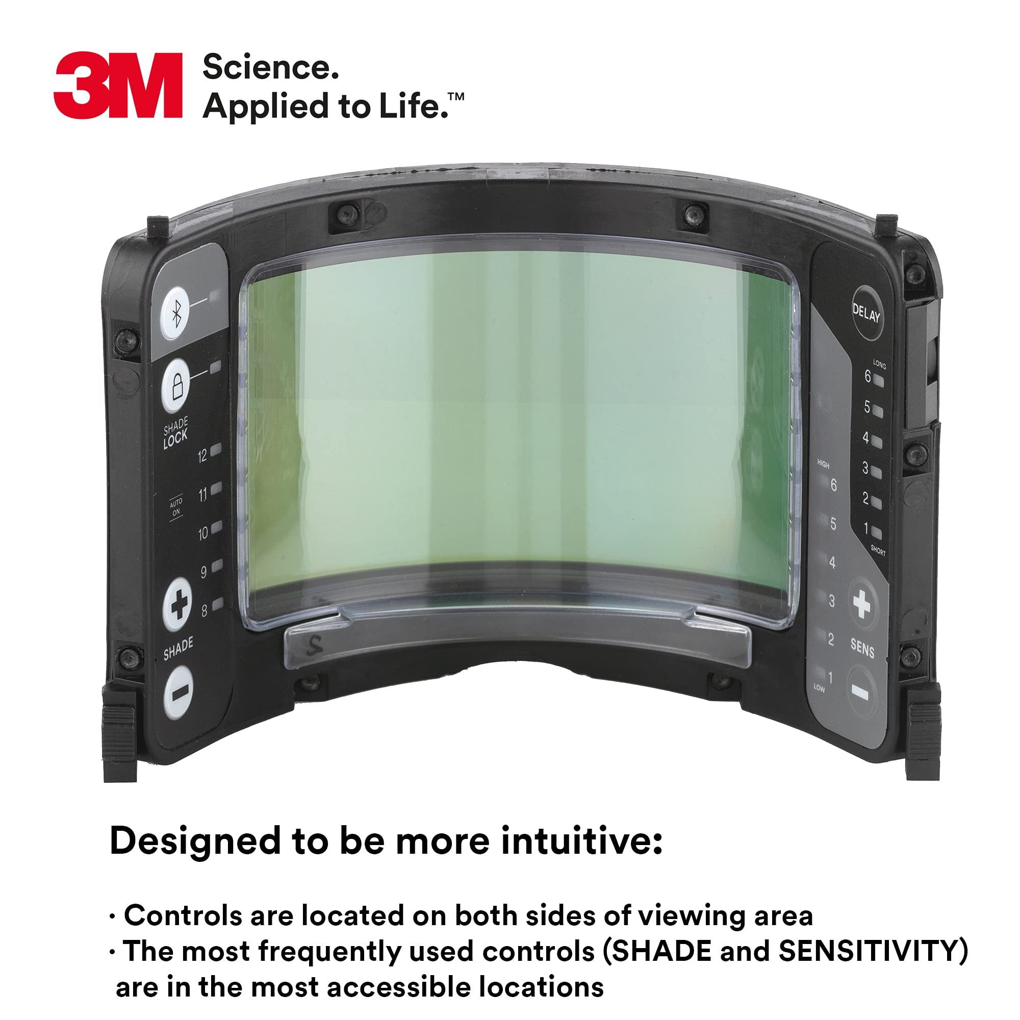 3m Welding Helmet,Black  08-0100-50iC