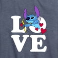 thumbnail image 3 of Lilo & Stitch - Love Cupid Stitch - Women's Short Sleeve Graphic T-Shirt, 3 of 5