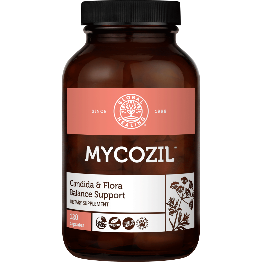 Mycozil® Yeast & Fungal Cleanse Supplement by Global Healing®, 120