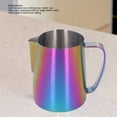 thumbnail image 3 of Colorful Milk Frothing Pitcher, Beautiful Appearance 22oz Milk Frothing Pitcher  For Kitchen, 3 of 8