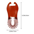 thumbnail image 2 of 8 Pcs Outils de Coiffure pour Fille Peignes Latéraux Simples, 2 of 7