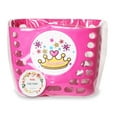 thumbnail image 4 of Kid's Bike Basket, Pink Cute Princess Crown Pattern Bicycle Front Handlebar Basket for Kid Girls, 4 of 6