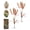 2pcs, variant on Cattail Wind Chimes Copper Stake Outdoor Decor, Copper Metal Cat Tail Garden Stakes Wind Chime Yard Art, Rustic Cattail Patio Lawn Ornament, Outdoor Decorative Wind Catcher Gift for Garden Lovers