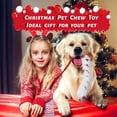 thumbnail image 4 of Juguetes de Navidad wodoca Rojo con Cuerda para Perros Grandes y Cachorros Agresivos, 4 of 6