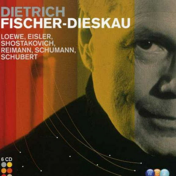 Dietrich Fischer-Dieskau - Loewe, Eisler, Shostakovich, Reimann, Schumann, Schubert / Warner Classics & Jazz 6x Audio CD, Box Set 1995 / 2564 64471-2