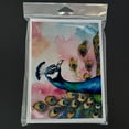 thumbnail image 3 of Peacock Greeting Cards Pack of 8 7 in x 5 in, 3 of 3