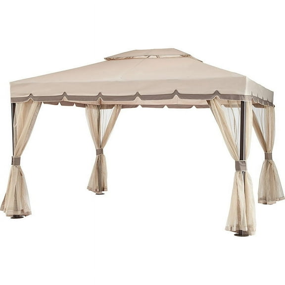 Garden Winds Replacement Canopy Top for OSH Capitola Gazebo - Riplock 350