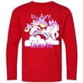 thumbnail image 3 of Inktastic My Aunt Loves Me Unicorn Long Sleeve Youth T-Shirt, 3 of 5