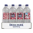 Deer Park Sparkling Water, Black Cherry, 33.8 oz. Bottles (Pack of 12