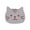 D, variant on Nmdmisc Cup Pad Funny Kitty Coaster Kitty Shaped Non Slip Hot Pads Silicone Cup Mats for Kitty Lovers Desk Coffee Table Dinning Room Decorations