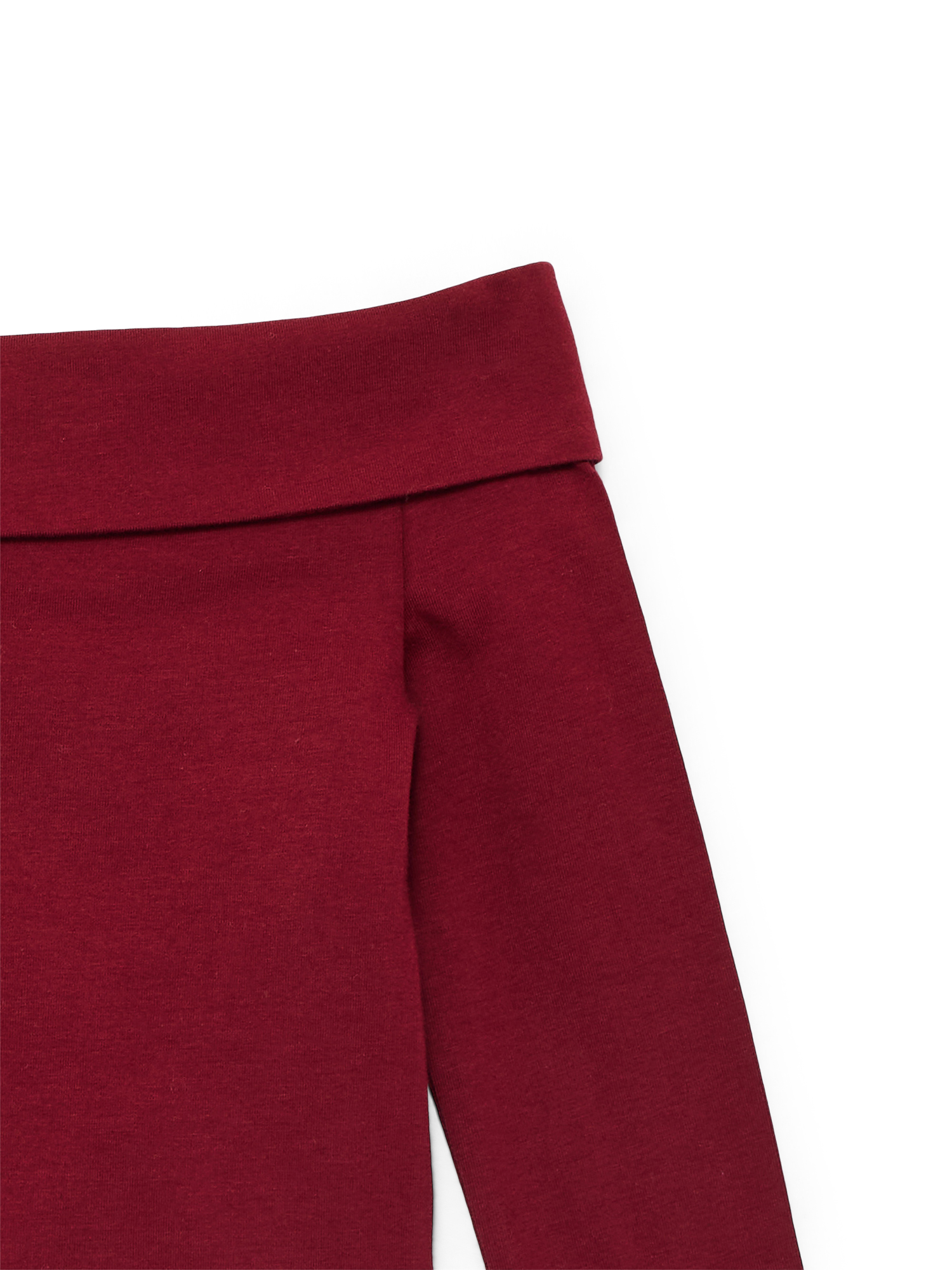 Weekend Academy Girls Off The Shoulder Top with Long Sleeves, Sizes 4-18