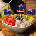 thumbnail image 5 of Country Flag Toothpicks | Cake and Burger Decorative Sticks | Flags for Themed Meals, 5 of 5