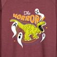 thumbnail image 3 of Toy Story - The Horror Rex - Women's Lightweight French Terry Long Sleeve Shirt, 3 of 5