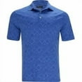 thumbnail image 4 of Greg Norman ML75 Recycled Microlux Golf Tiles Print Deep Blue Shirt Men S, 4 of 4