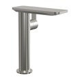 thumbnail image 3 of DAX Brass Single Handle Bathroom Waterfall Vessel Basin Faucet, Brushed Nickel, 3 of 4