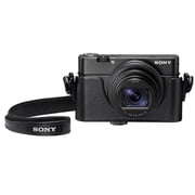 Sony Premium Jacket Case (LCJRXK/B) for RX100 Series Digital Still Cameras, Black, Small