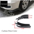 thumbnail image 3 of Car Bumper Fin Canard Splitter Diffuser Valence Spoiler Lip Carbon Fiber Look, 3 of 4