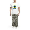 thumbnail image 5 of CafePress - Support Ukraine I Stand With Ukraine P Pajamas - Men's Light Loose Fit Cotton Pajama Set, 5 of 7
