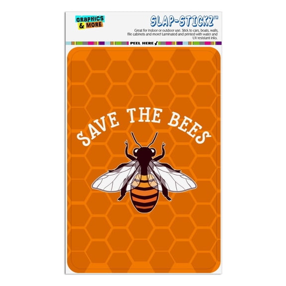 Save The Bees Honey Home Business Office Sign