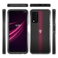 thumbnail image 2 of SOGA series Transparant Smoke Phone Cover Compatible for T-Mobile REVVL V Plus 5G Case, 2 of 3