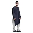 thumbnail image 4 of Atasi Party Wear Solid Kurta Pajama For Men Mandarin Collar Ethnic Kurta Pajama, 4 of 5