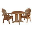 thumbnail image 4 of Highwood's 36" Round 3-pc Hamilton Dining Set - Dining Height, Outdoor, Eco-friendly, Synthetic Wood, 4 of 9