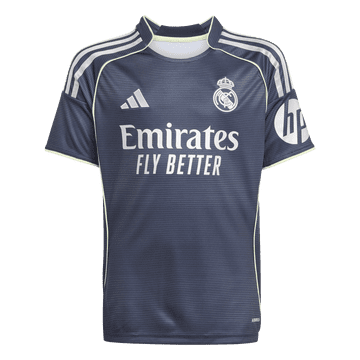 Adidas Real Madrid Away Kids' Soccer Jersey Blue