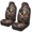Camo Hunting Wolf, variant on HUISEFOR Camo Hunting Wolf Car Seat Cover Breathable Elastic Car Front Seat Covers Comfortable Cars Interior Accessories Soft Universal Size Fit for Most Sedan SUV