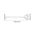 thumbnail image 2 of Uxcell Metal Cocktail Toothpicks Heart Shape Drink Picks Cocktail Skewers 9Pack (Silver), 2 of 8
