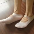 thumbnail image 2 of AUQ Silicone Socks,Sebs Socks for Men,Ankle Socks for Women,White, 2 of 2