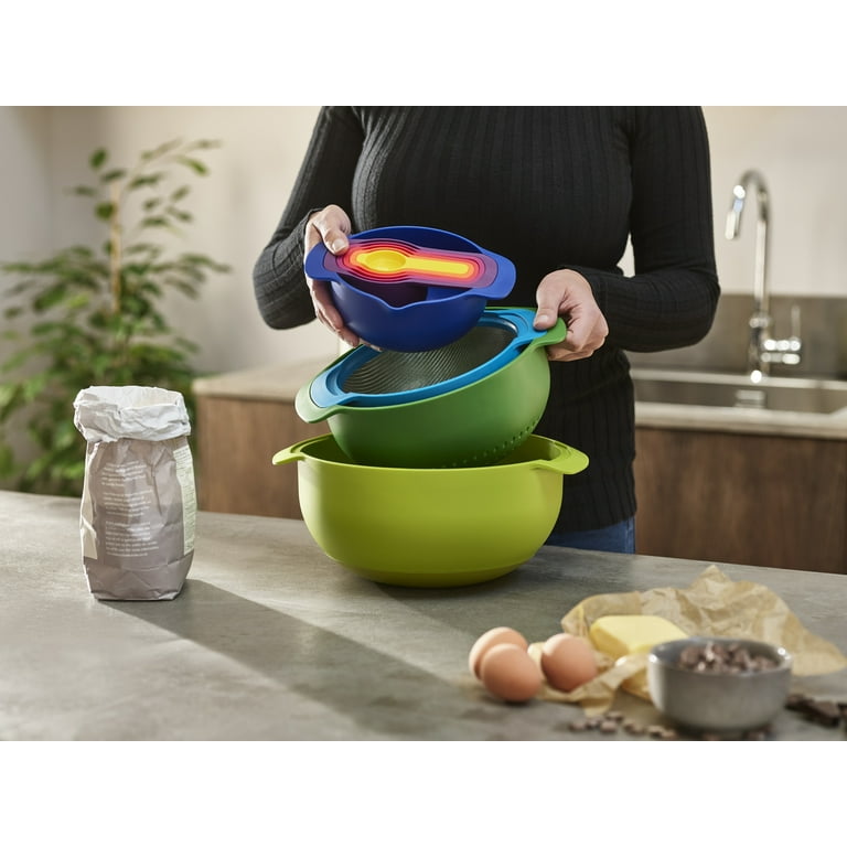 OXO Good Grips 9-Piece Nesting Bowls and Colanders Set