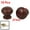Dark Brown, variant on Uxcell Home Furniture Drawer Wooden Wood Pull Knob Grab Handle Brown 28mmx24mm 15Pcs