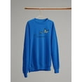 thumbnail image 3 of Free To Fly Butterfly Sweatshirt Women -Image by Shutterstock, Female XX-Large, 3 of 4