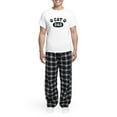 thumbnail image 5 of CafePress - Cat Dad [B/W] Men's Light Pajamas - Men's Light Loose Fit Cotton Pajama Set, 5 of 7