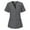 Grey, variant on Short Sleeve Casual T Shirts Women's Short Sleeve Scrub Tops Laides Uniform Shirts Nurse T Shirt Tops Slim Fitting Tee Shirt with 3 Pockets Cute Tunic Shirt Sky Blue 3XL
