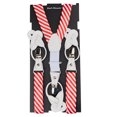 thumbnail image 3 of Jacob Alexander Kids' Merry Christmas Candy Cane Red White Stripe Suspenders, 3 of 8