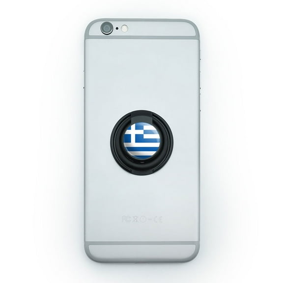 Greece National Country Flag Mobile Phone Ring Holder Stand