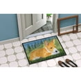 thumbnail image 2 of Basenji Door Mat Doormat, 2 of 4