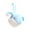 Blue, variant on Gqtwoy Light-up Lantern Fish Plush Pendant - Adorable Kissing Mouth Fish with Magnetic Function, Perfect for Kids' Decoration and Cuddling