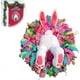 thumbnail image 3 of Guirnaldas de otoño, adornos colgantes, coronas de Pascua para puerta de entrada, coronas de puerta de conejo de Pascua, decoraciones de conejo, coronas para puerta de entrada, linda corona de puerta, 3 of 6