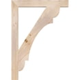 thumbnail image 3 of Ekena Millwork 3 1/2"W x 30"D x 42"H Olympic Block Smooth Bracket, Douglas Fir, 3 of 4