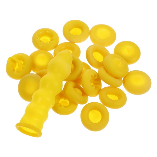 Shisuyan 20 Pcs Capuchons de Calfeutrage Capuchons de Protection de Calfeutrage Capuchons de Tube de Calfeutrage Manchons de Calfeutrage pour Étanchéité
