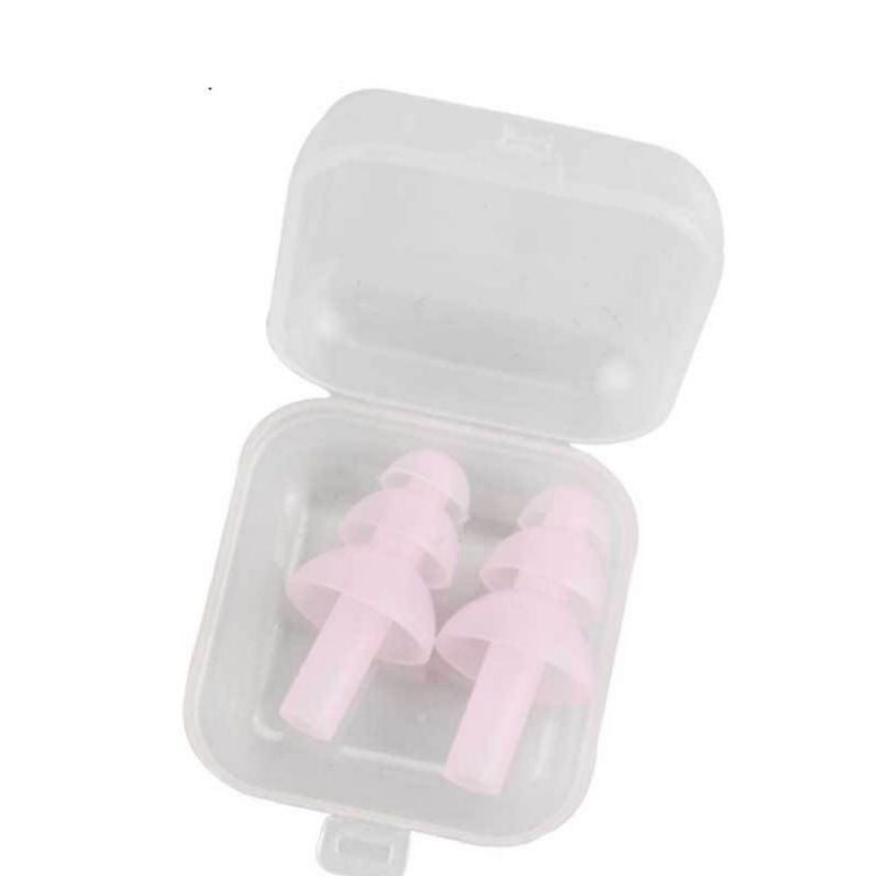 Spiral Swimming Earplugs Waterproof Silicone Ear Plugs Swimming Swim